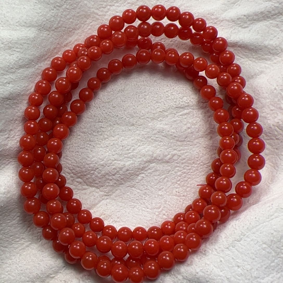 南红玛瑙手串未镶嵌