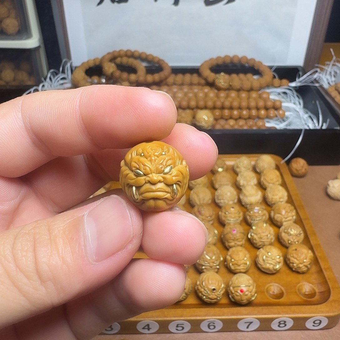 离***婚手串/手链核桃双獠牙