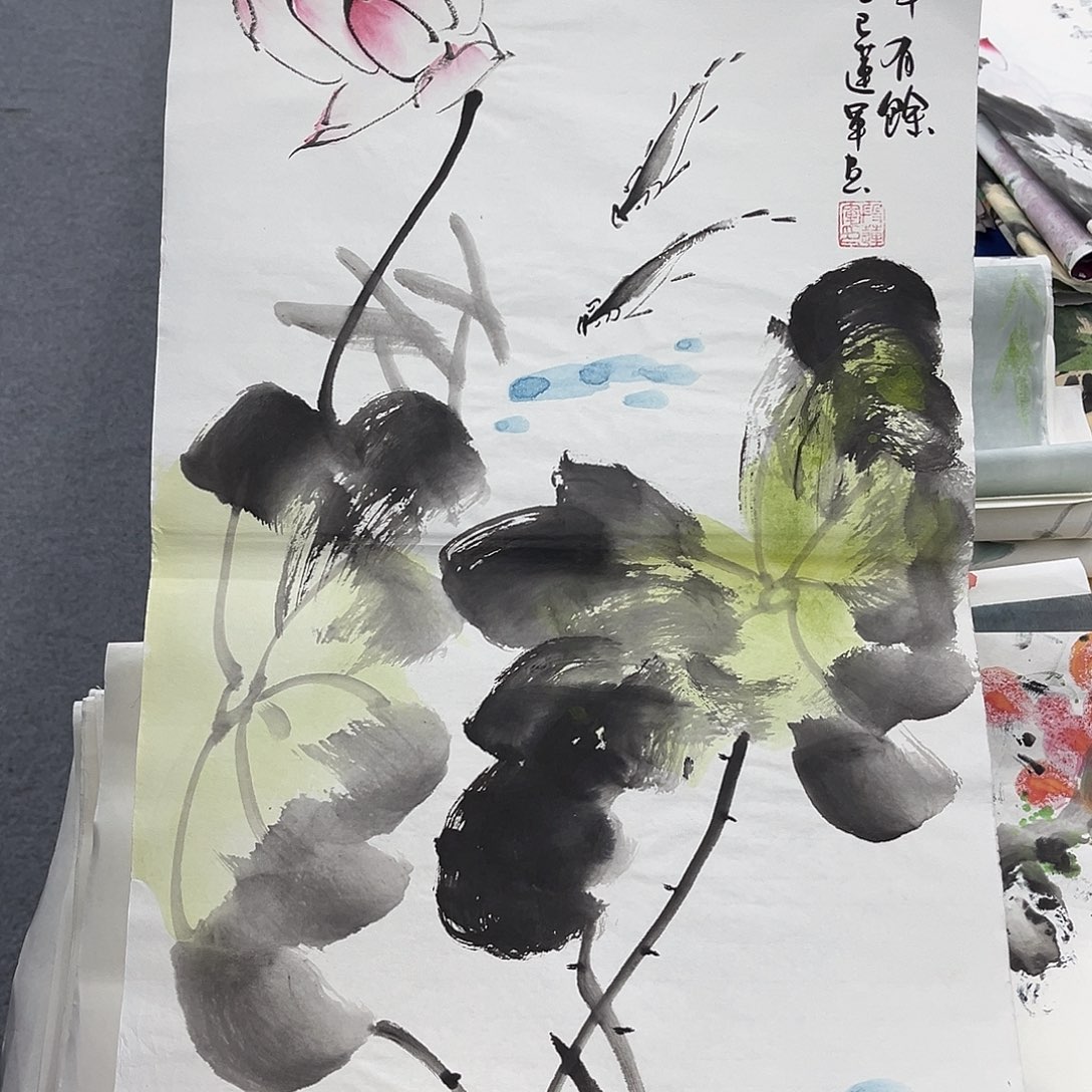 国画纯手绘作品欣赏