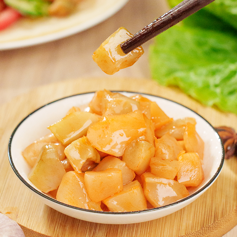 【0防腐剂】巧下饭榨菜榨菜芯袋装30%减盐泡菜85%固形物下饭菜