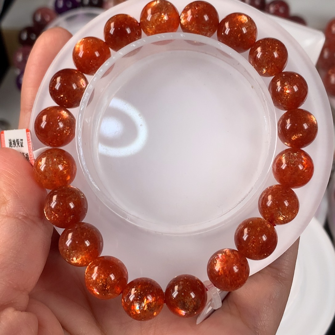 未镶嵌手链日光石