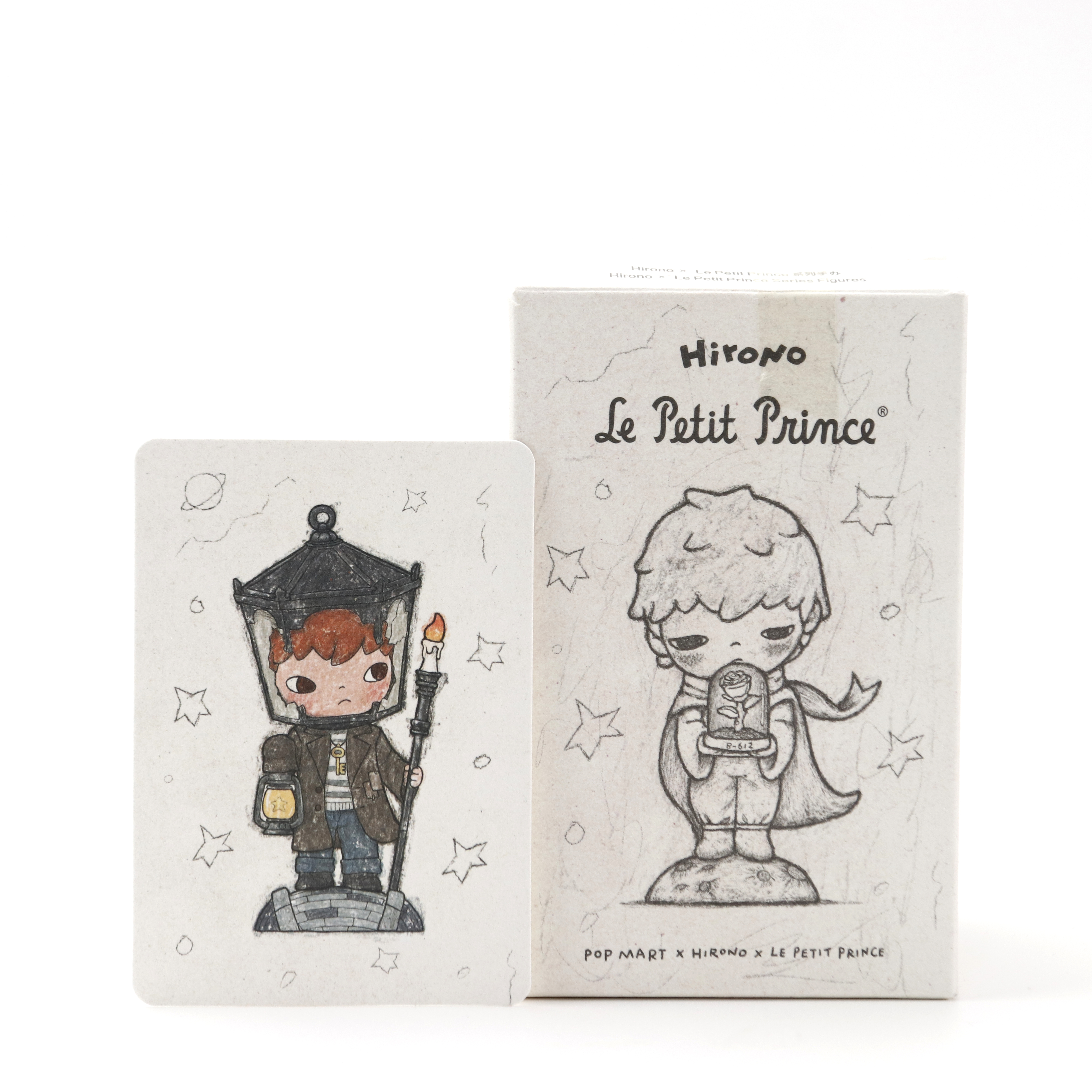 泡泡潮玩明盒手办小野点灯人 未拆袋 居家摆件