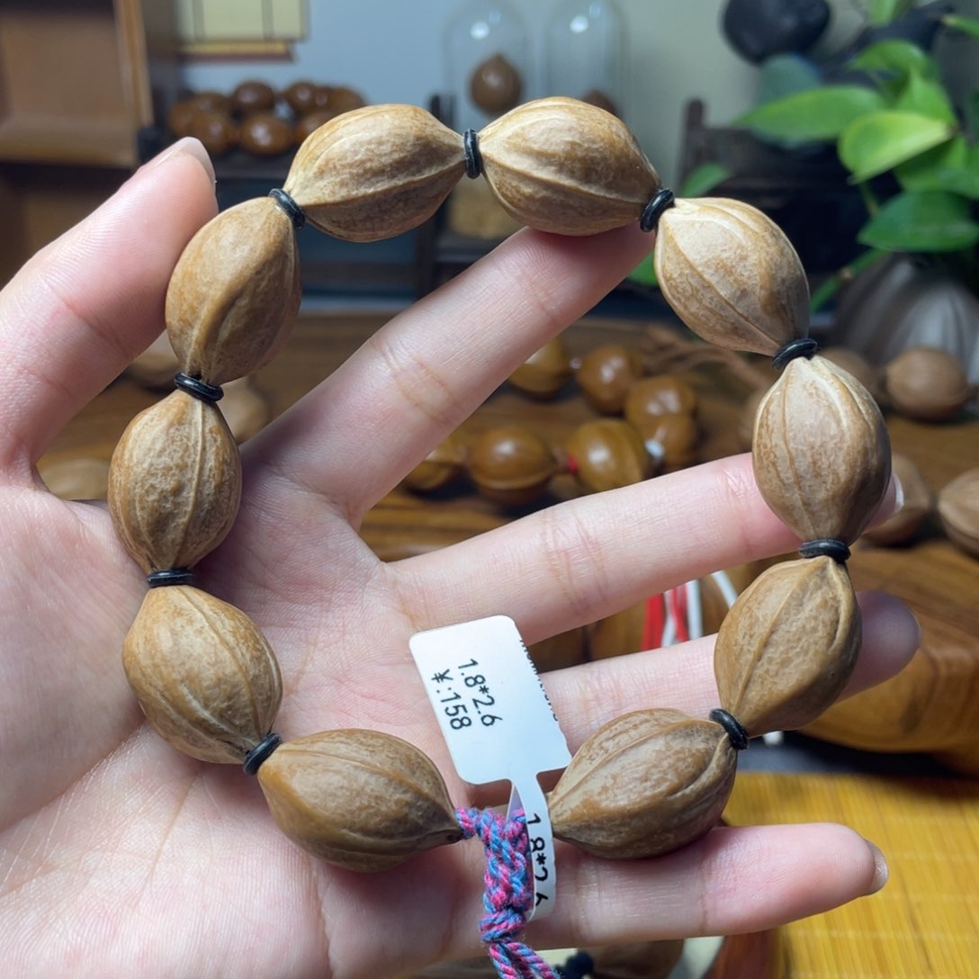 橄榄核手串/手链梅林铁核18.26