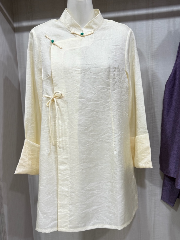 欧根纱新中式汉服盘扣衬衫唐装上衣佛系禅意中国风茶服