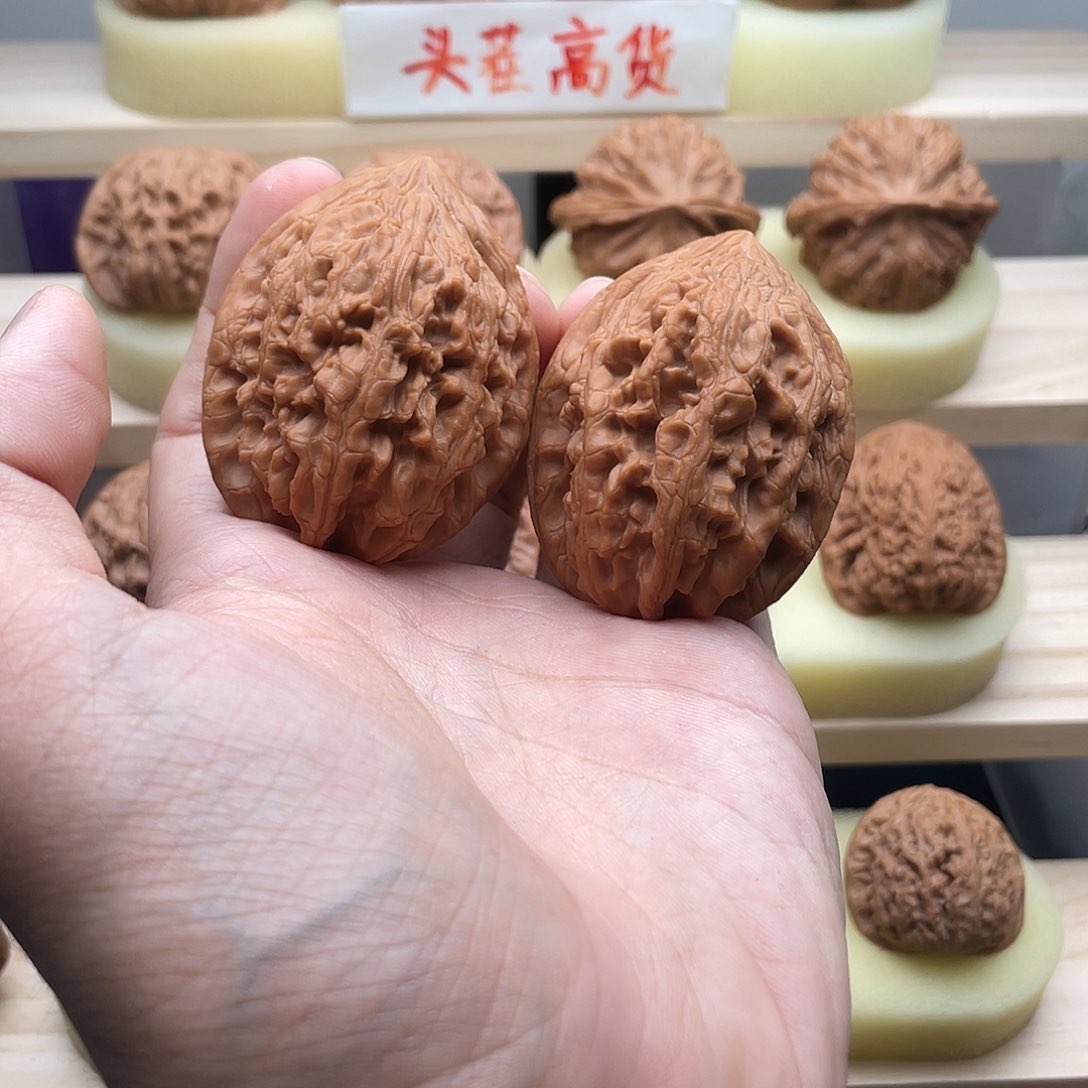 吊坠文玩核桃42全品大沽石66.6克