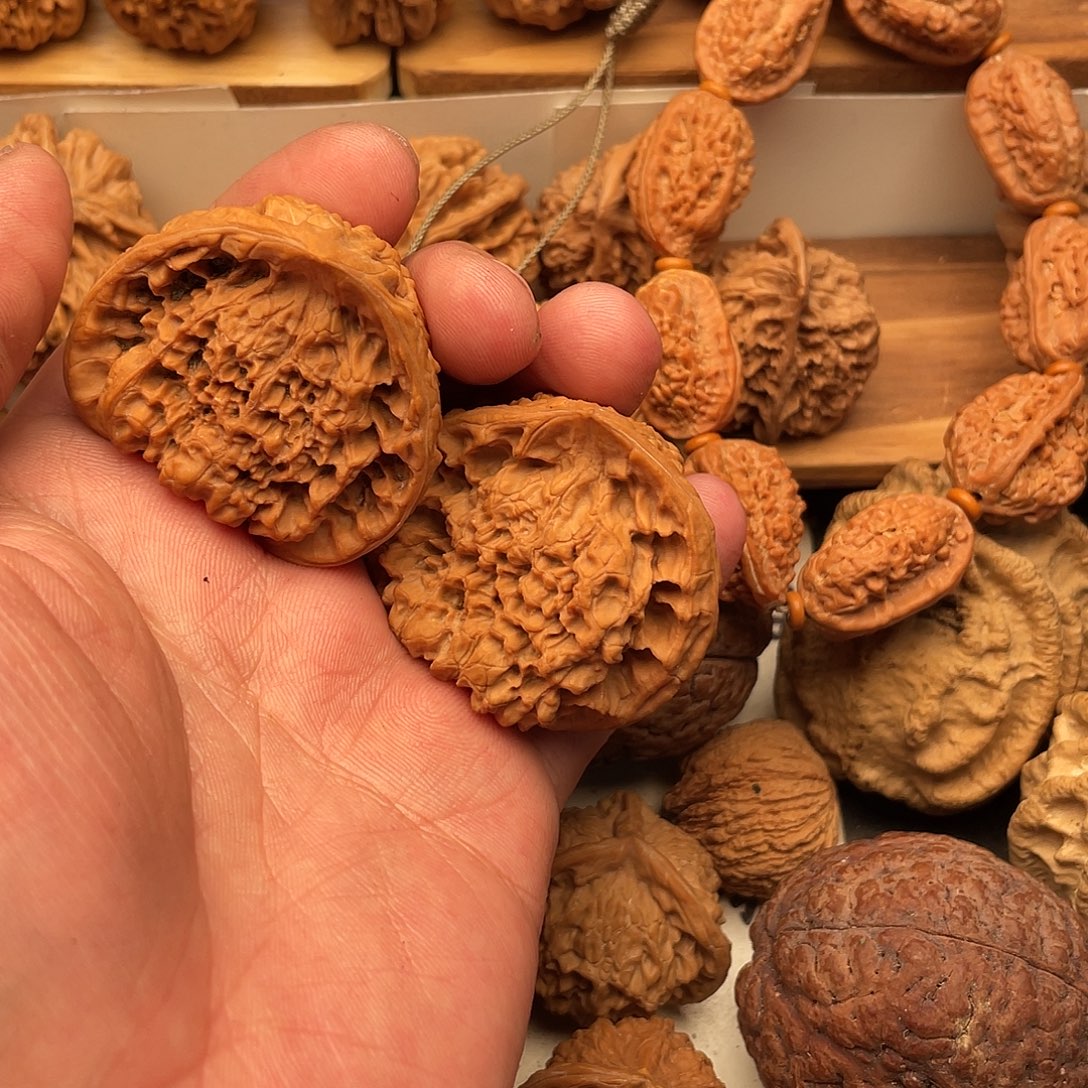 爱***心吊坠文玩核桃蛇头