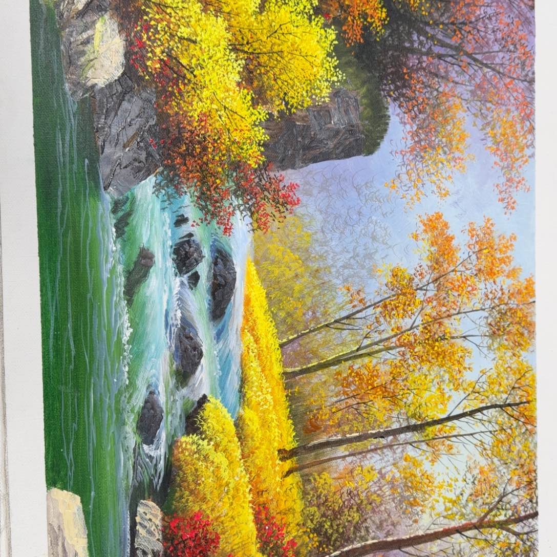油画我的小伙伴都在