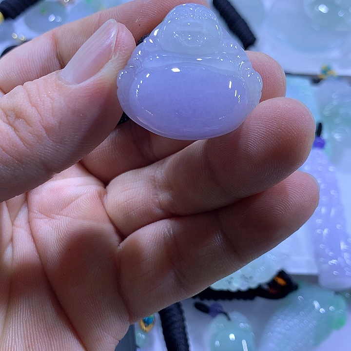 翡翠未镶嵌颈饰天然翡翠A货吊坠