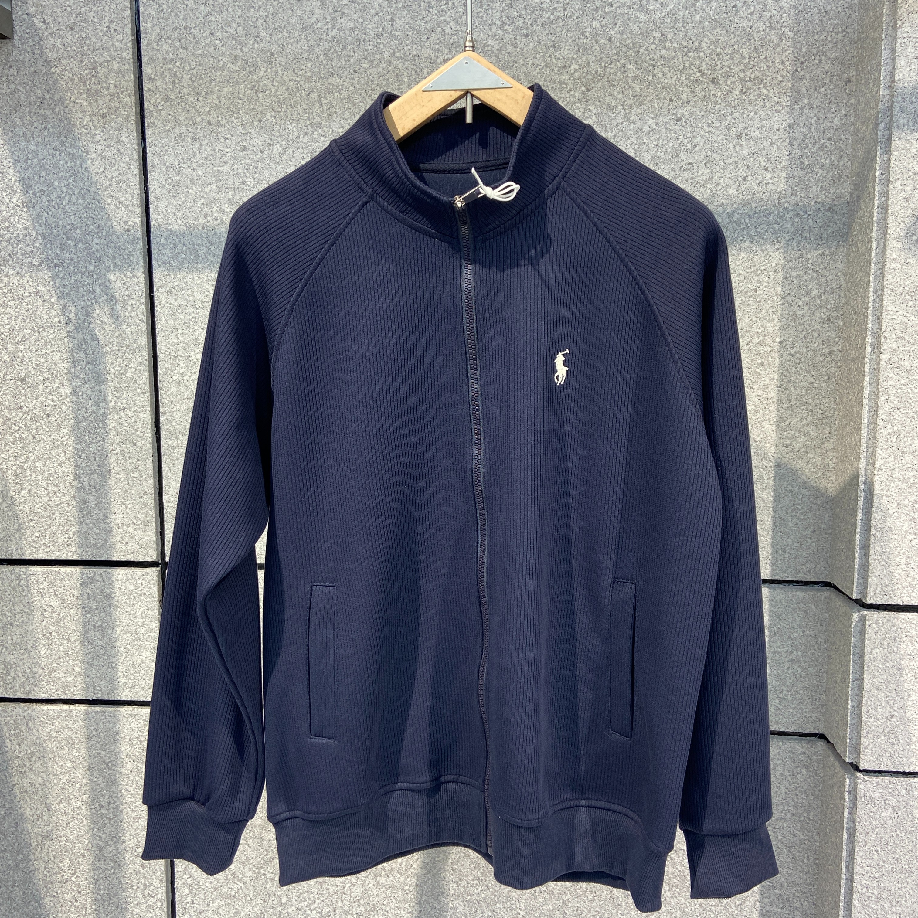 【璐璐专属】长袖立领韩式男厚款原色男士秋冬毛衣开衫外套时尚1001