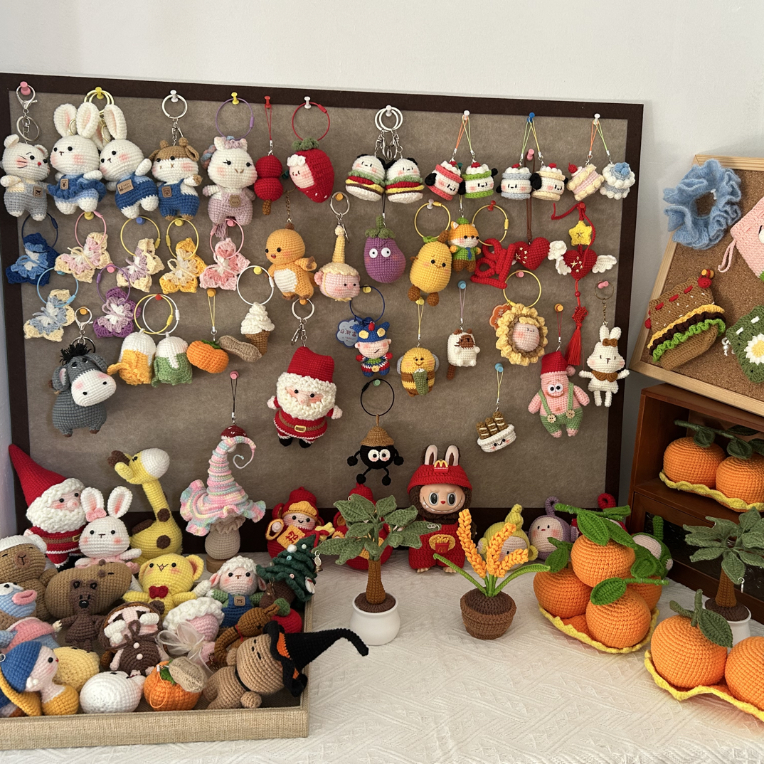 手工钩织直播间选款链接，不退不换