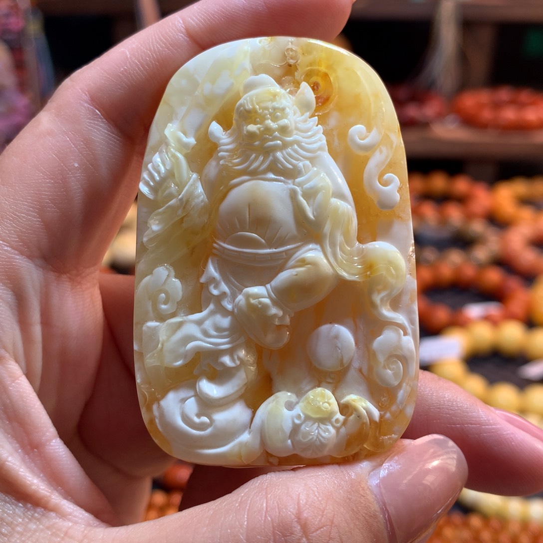 蜜蜡未镶嵌吊坠(不含链)蜜蜡吊坠