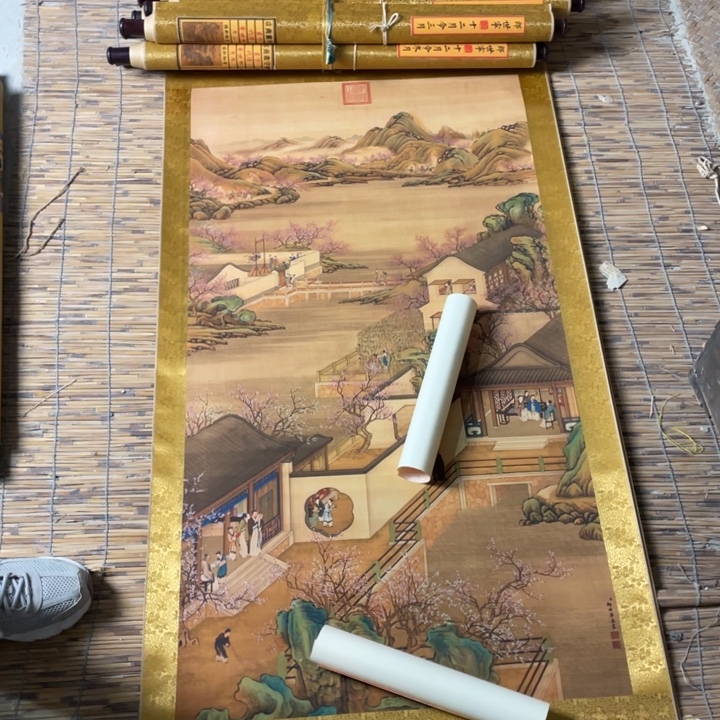 竖款家装装饰画11