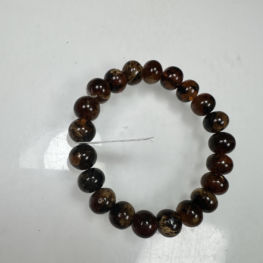 抚顺琥珀花蜡10mm手串
