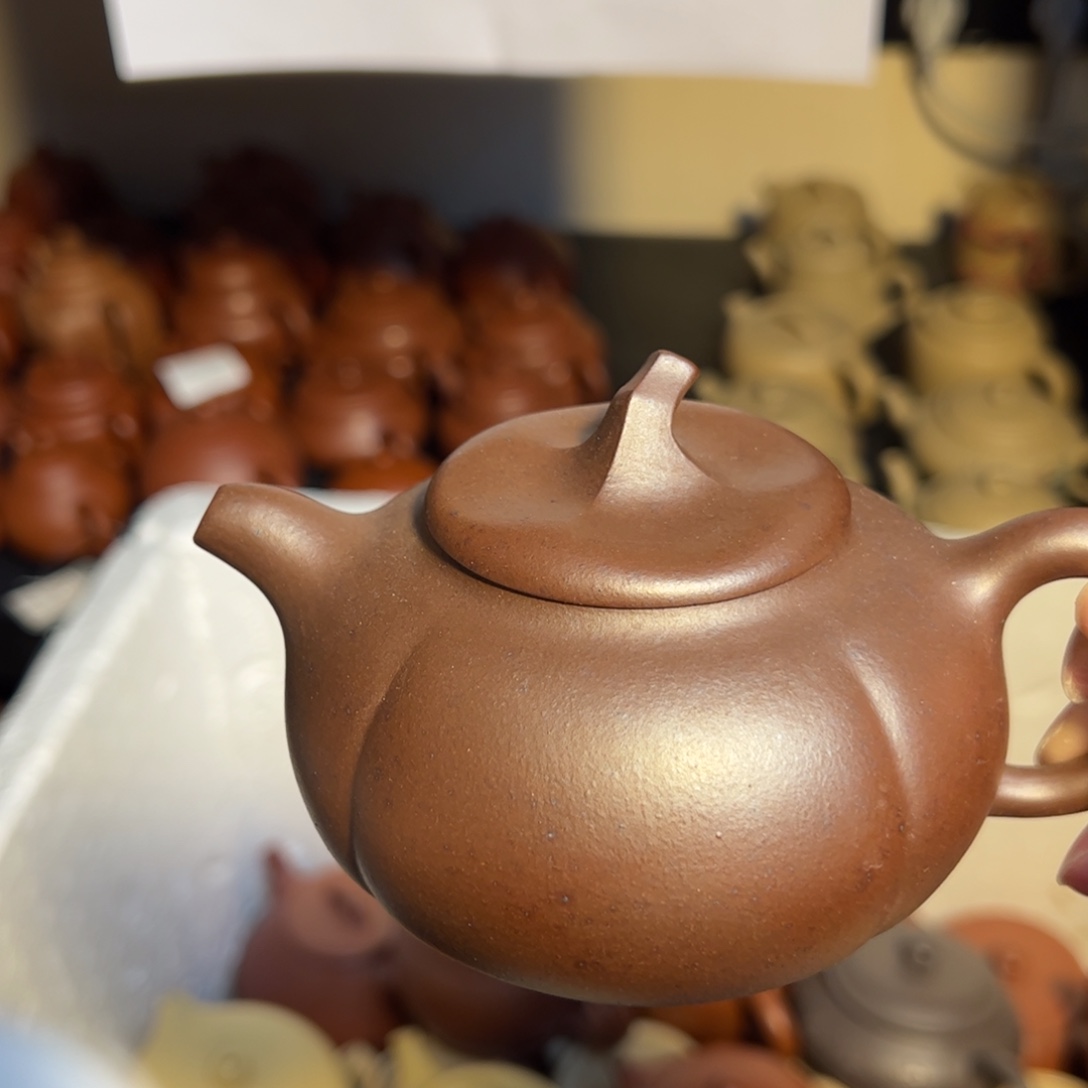 紫砂茶壶宜兴紫砂壶还原烧