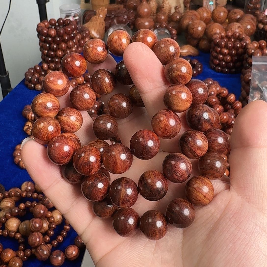 黄花梨/降香黄檀手串/手链33米1.5规格海黄手串