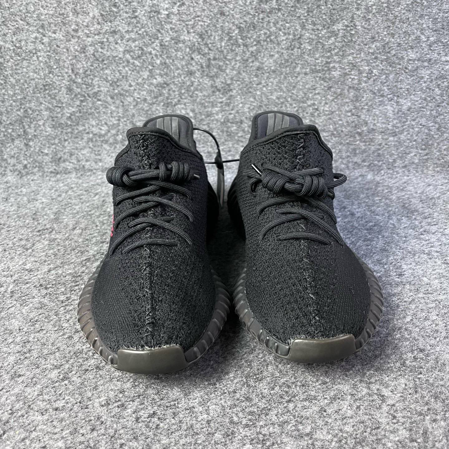 95新 LANVIN 350黑红字 42码原盒无鞋垫 B2046 鞋