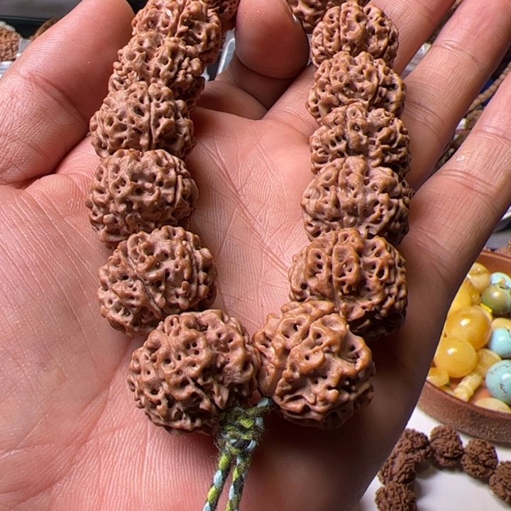 金刚菩提手串21蜂窝双龙超头