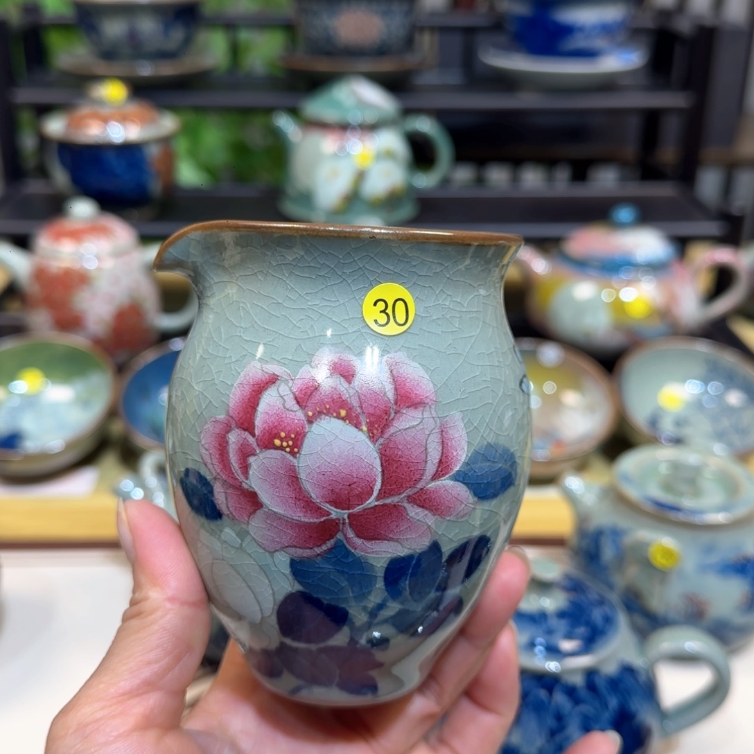 张*纯景德镇陶瓷手绘茶具