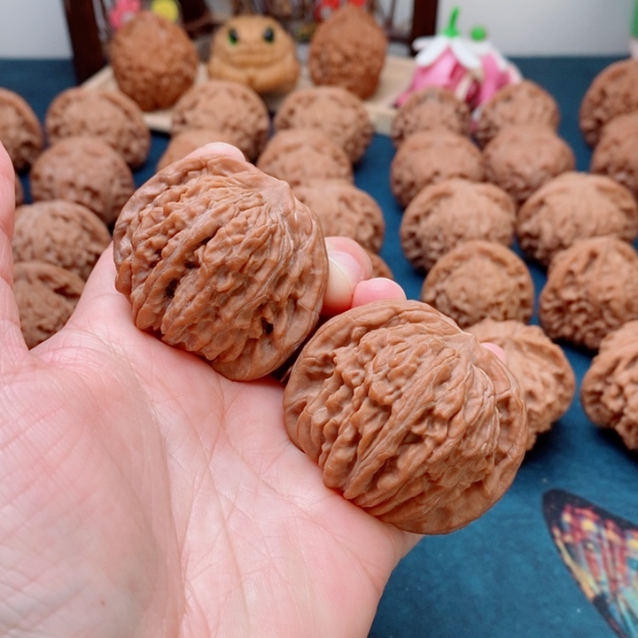 把件文玩核桃四座楼45