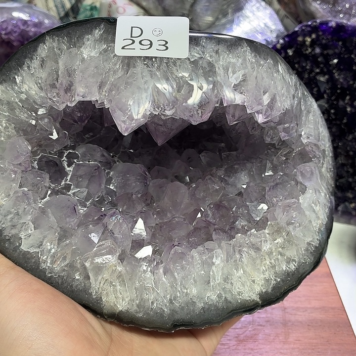 未镶嵌摆件紫晶紫水晶