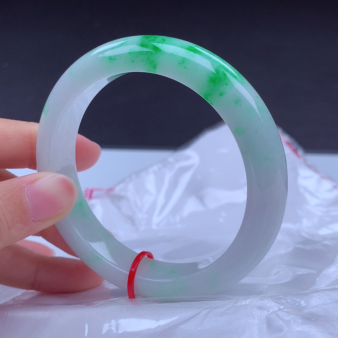 未镶嵌手镯翡翠羽*手镯001988