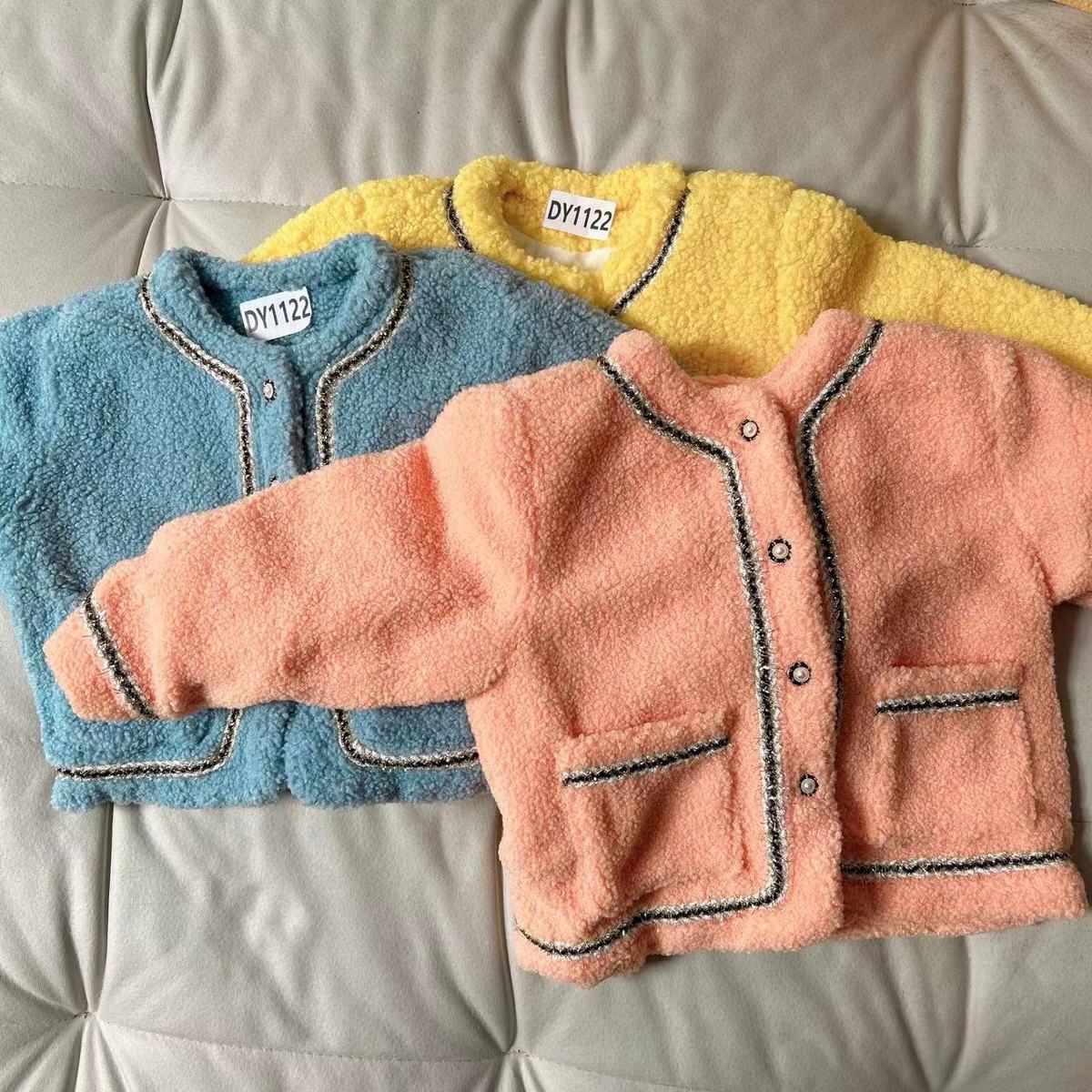 （1122）儿童时尚洋气加绒上衣外套
