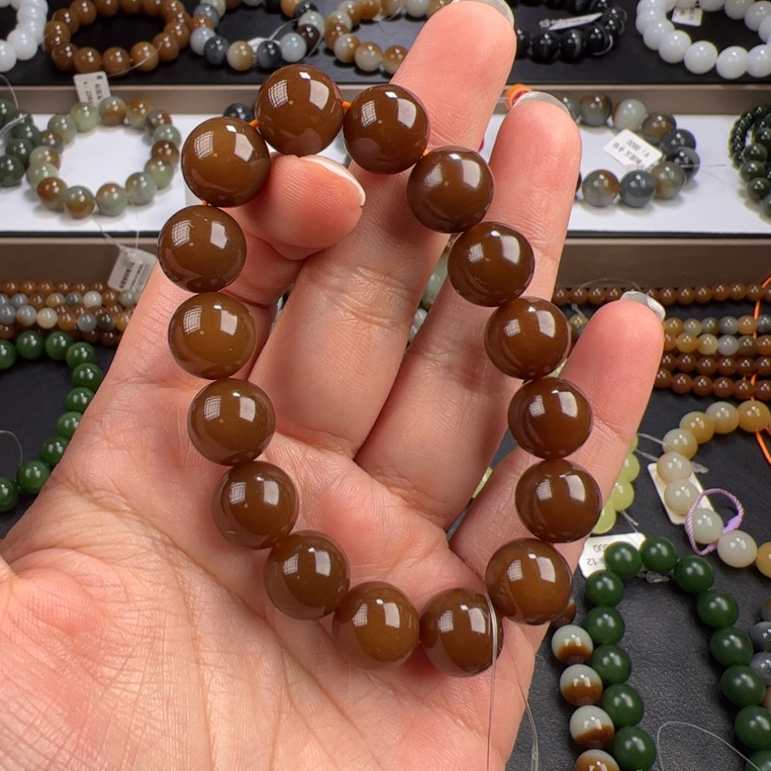 和田玉手链未镶嵌