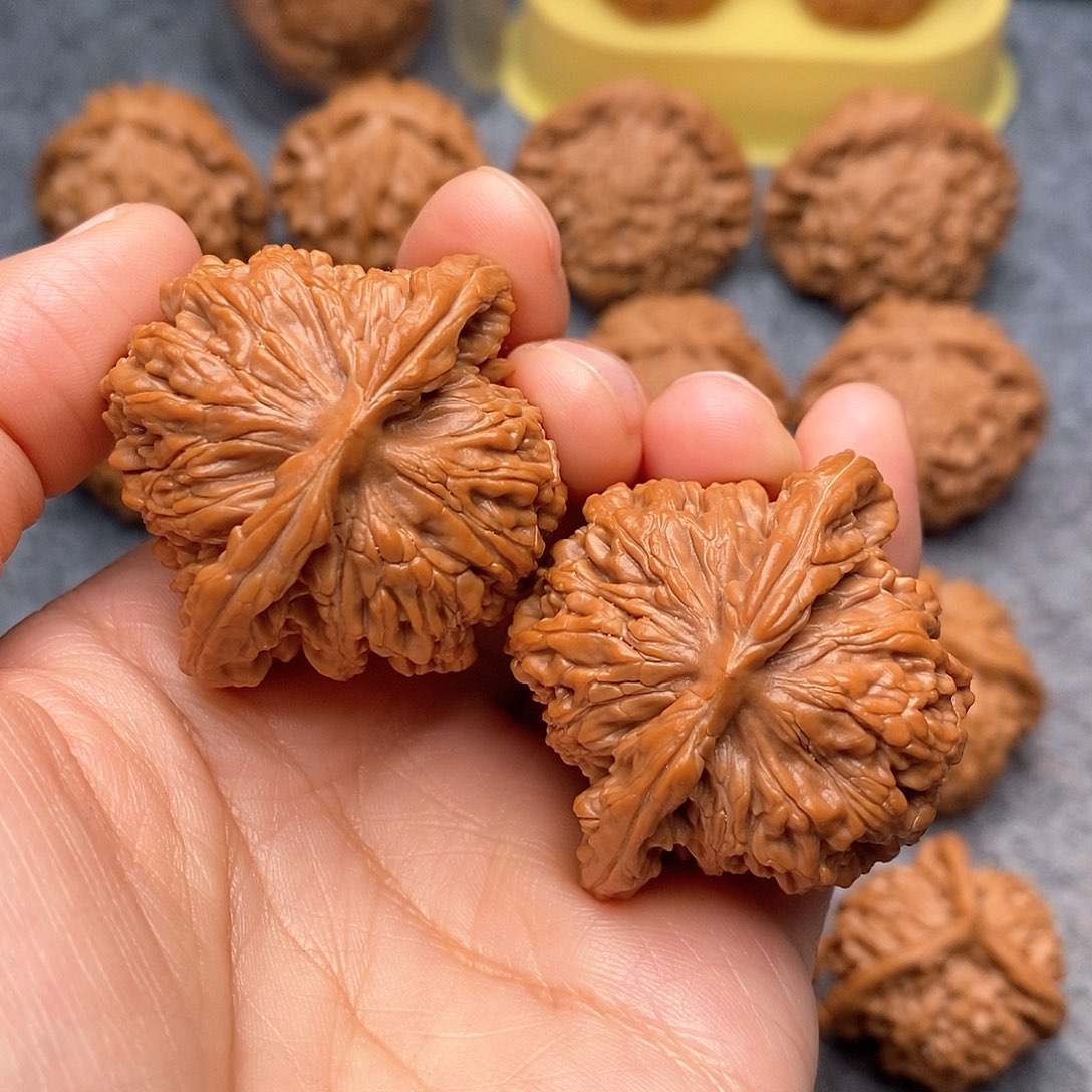文玩核桃把件汉高楼42全品