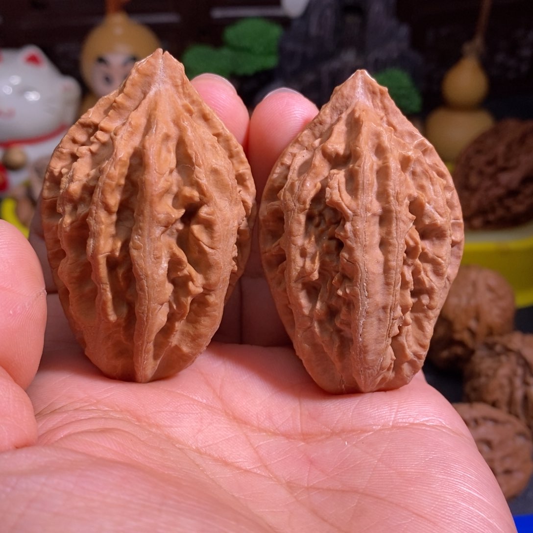 文玩核桃把件核桃71微瑕