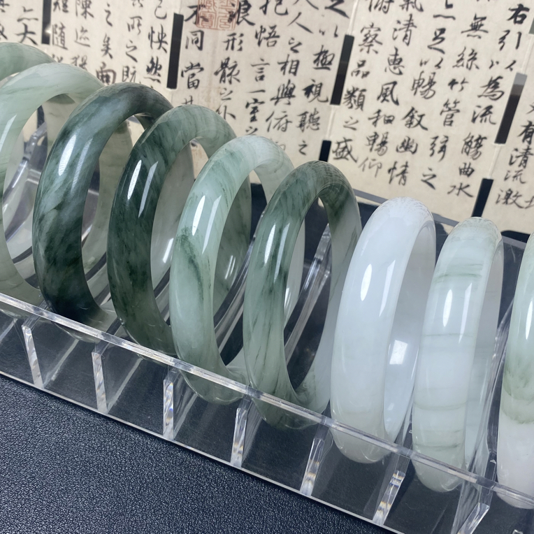 天然新疆金丝玉天山翠手镯多样性发货拍一发一