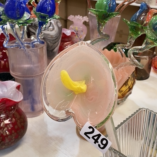 琉璃粉色夜光琉璃花高45厘米