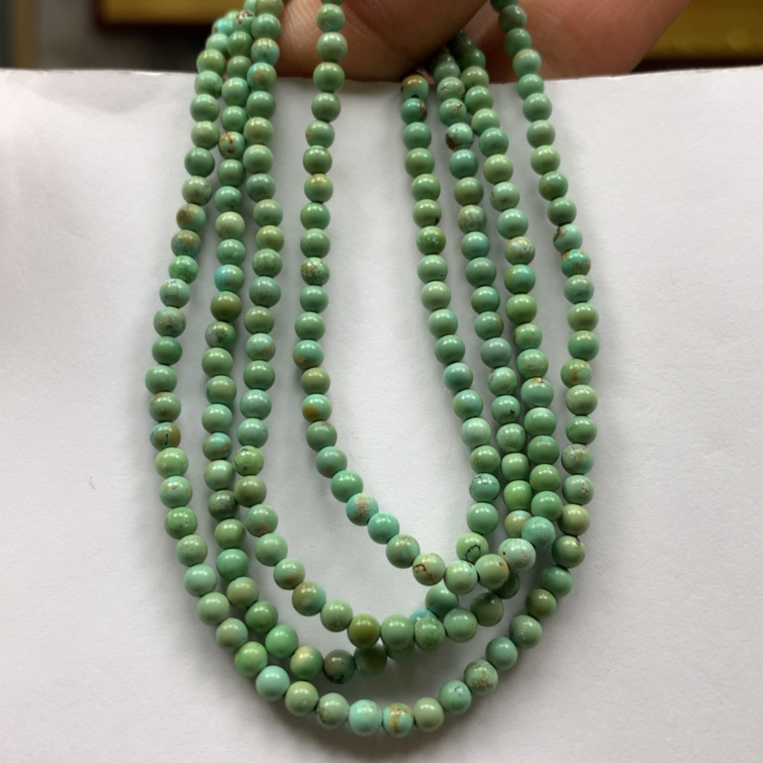 绿松石长链未镶嵌