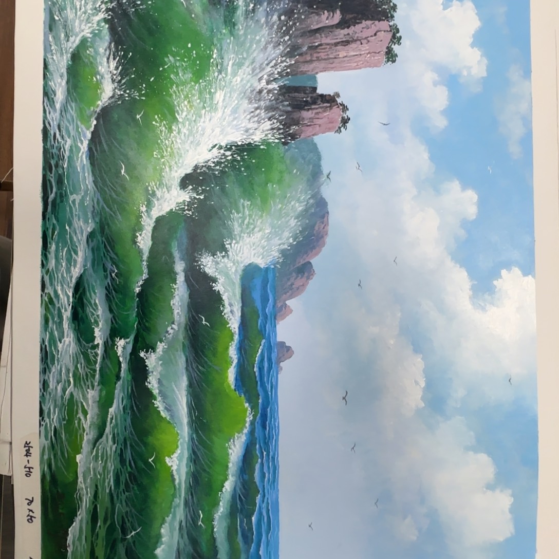 油画加油加油努力加油加油