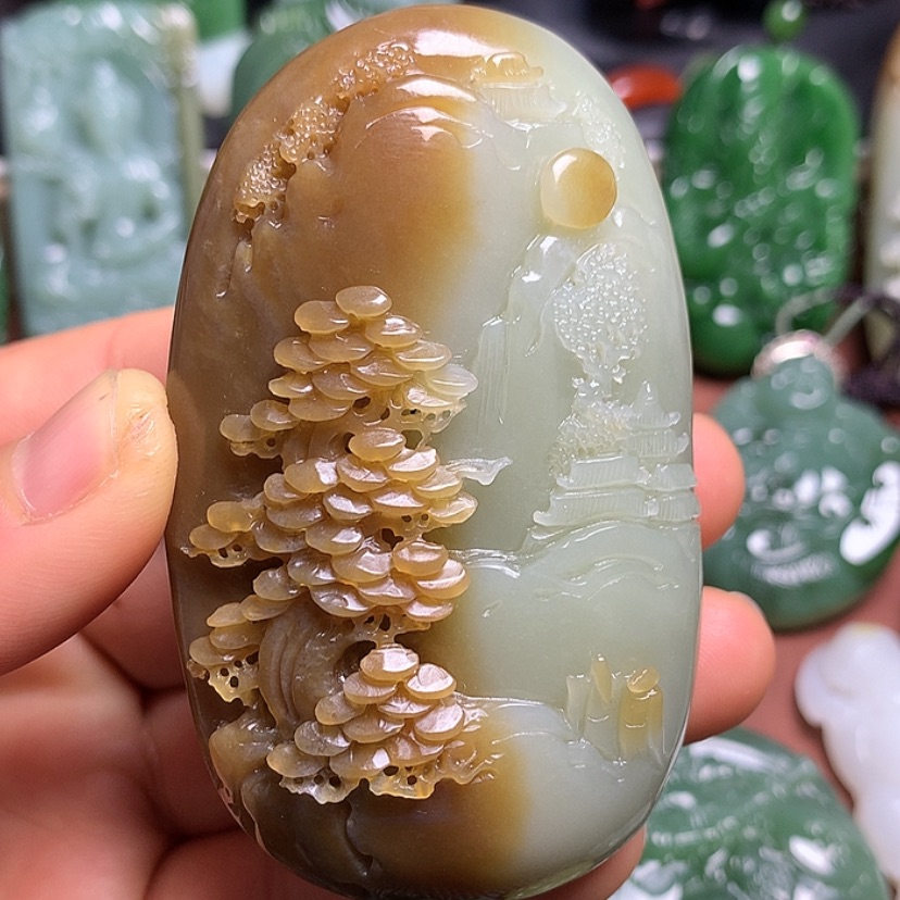 【闪购商品】和田玉把件未镶嵌