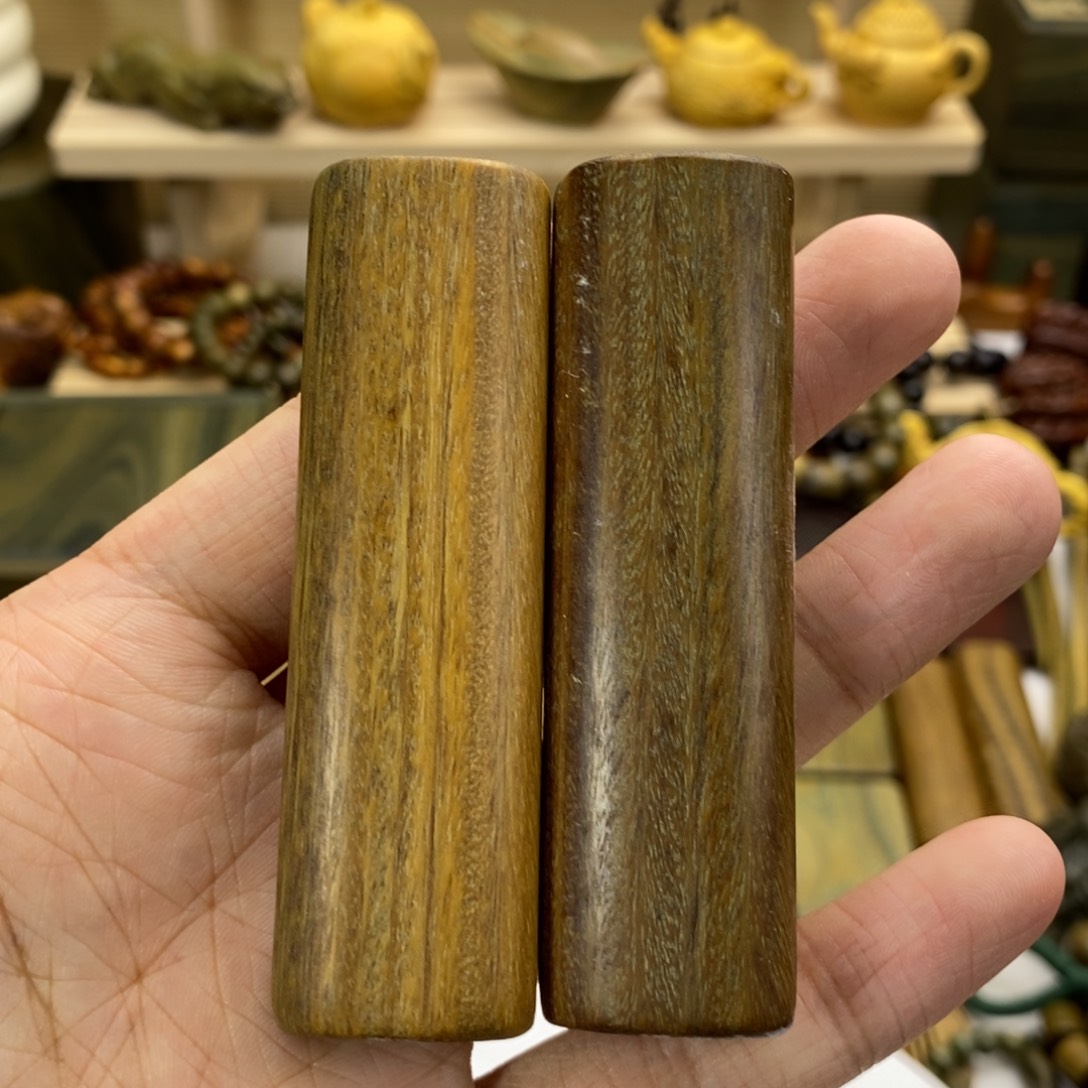 木巴拉圭绿檀8*2.5*1.8一对