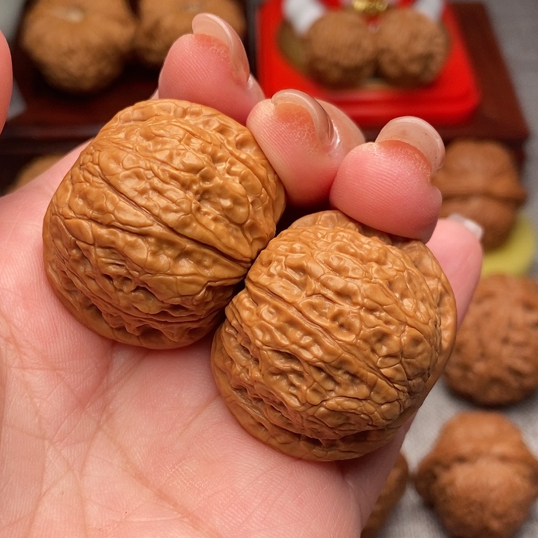 文玩核桃把件35.5精品毕业乾隆磨