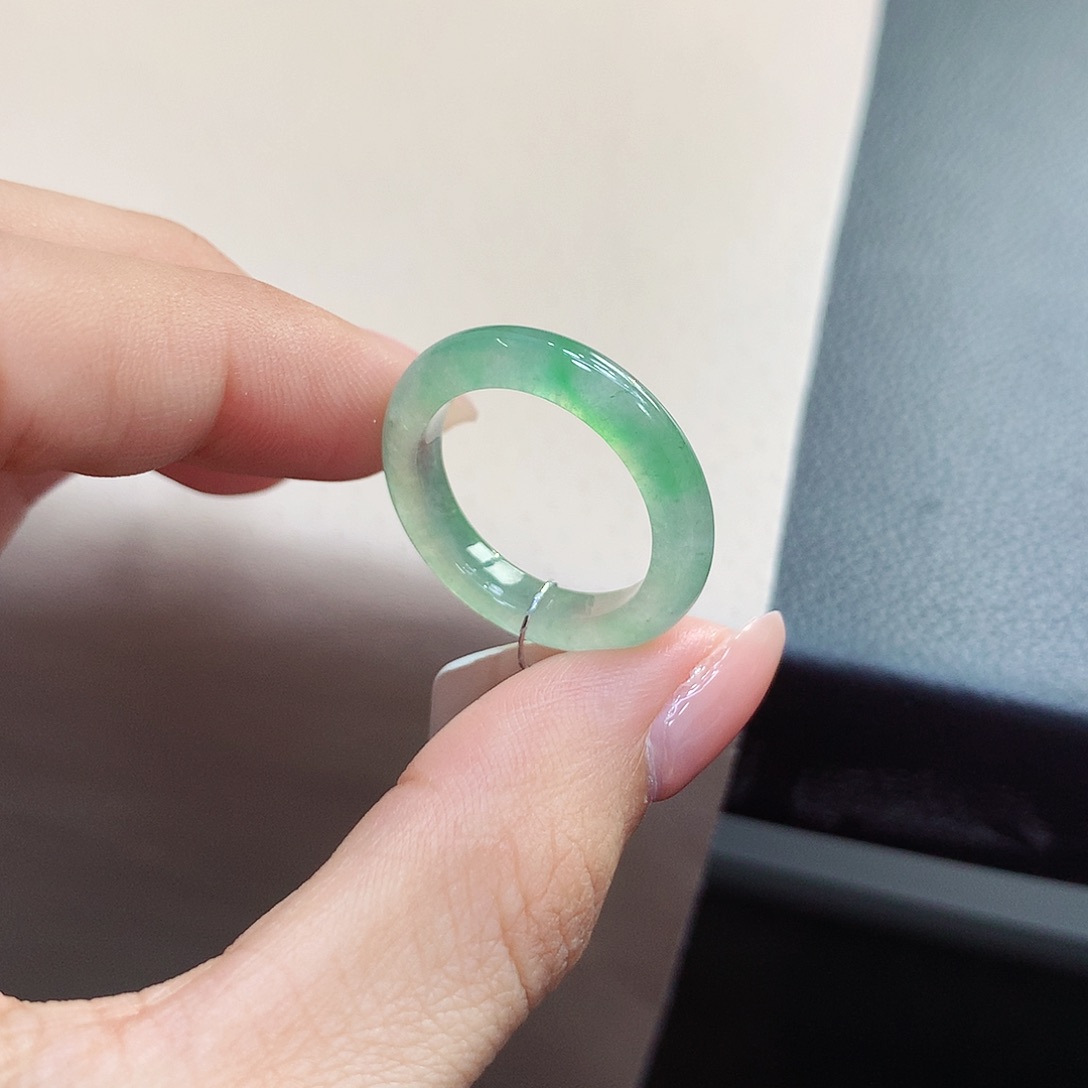 未镶嵌戒指翡翠15号