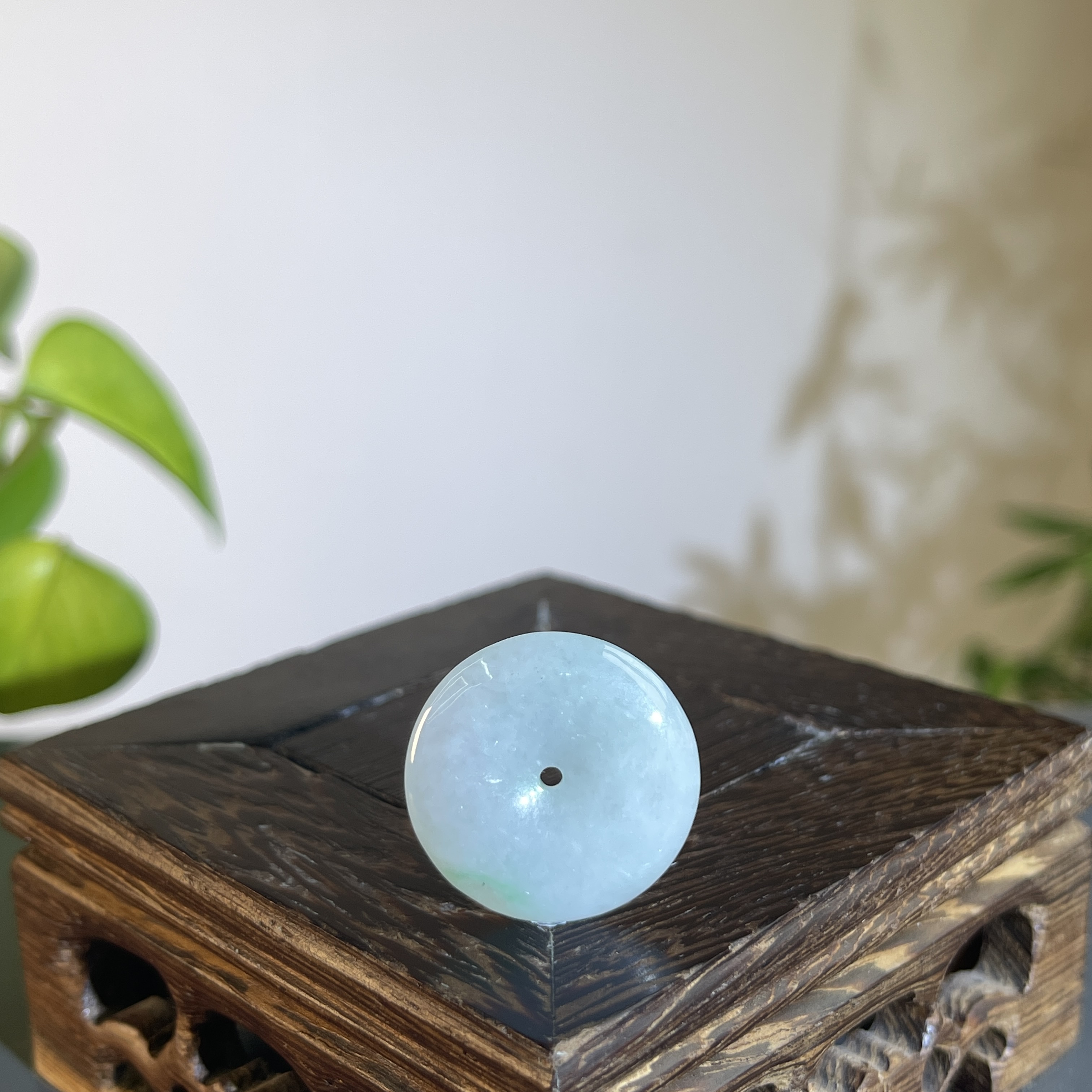 JCA24-016  天然缅甸A货翡翠 平安扣