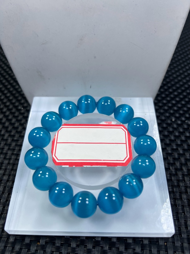 蓝猫眼14mm手串发一条D68