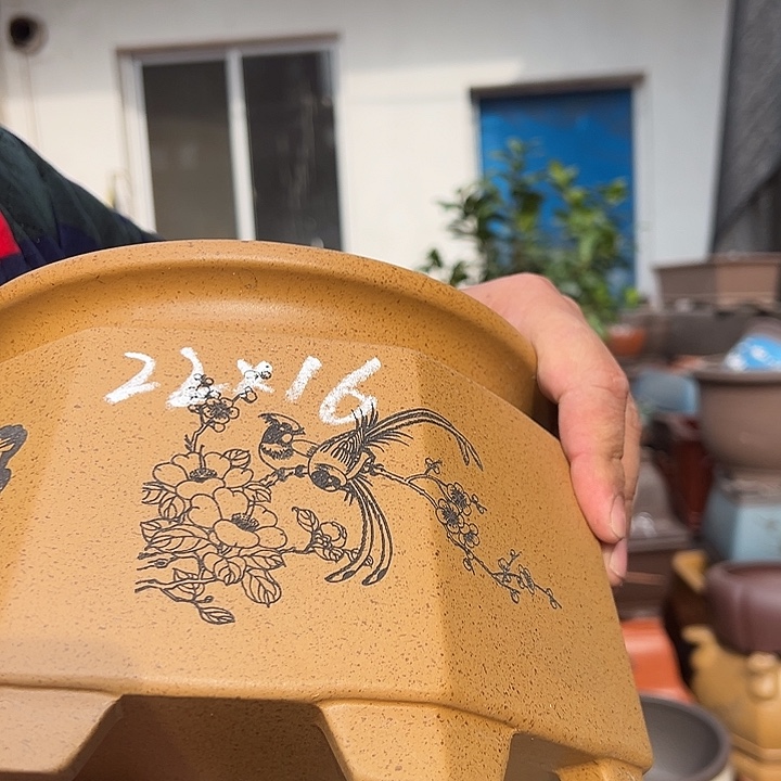 花盆紫砂紫砂花盆