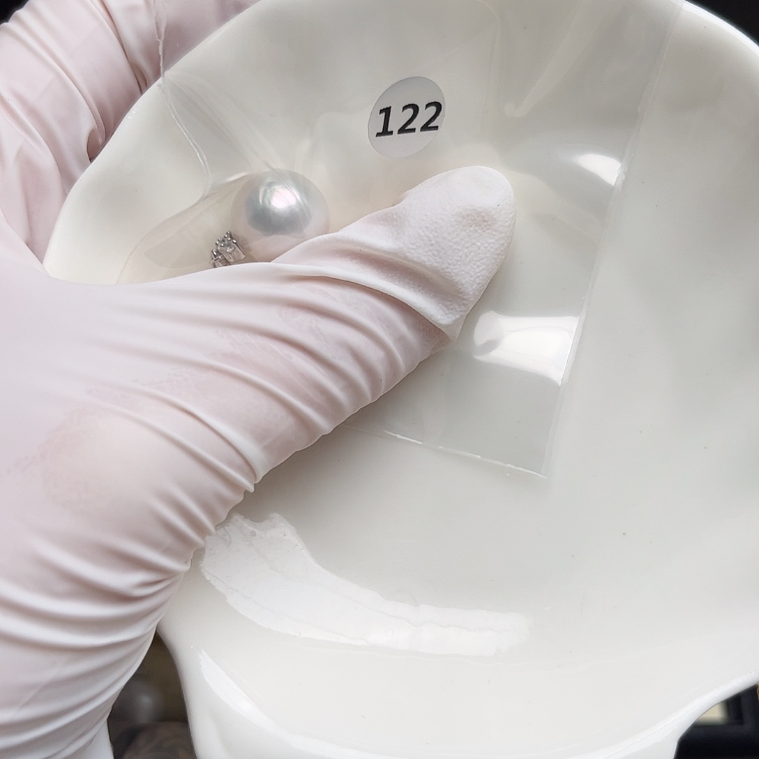 ****音耳饰淡水珍珠银S925镶嵌