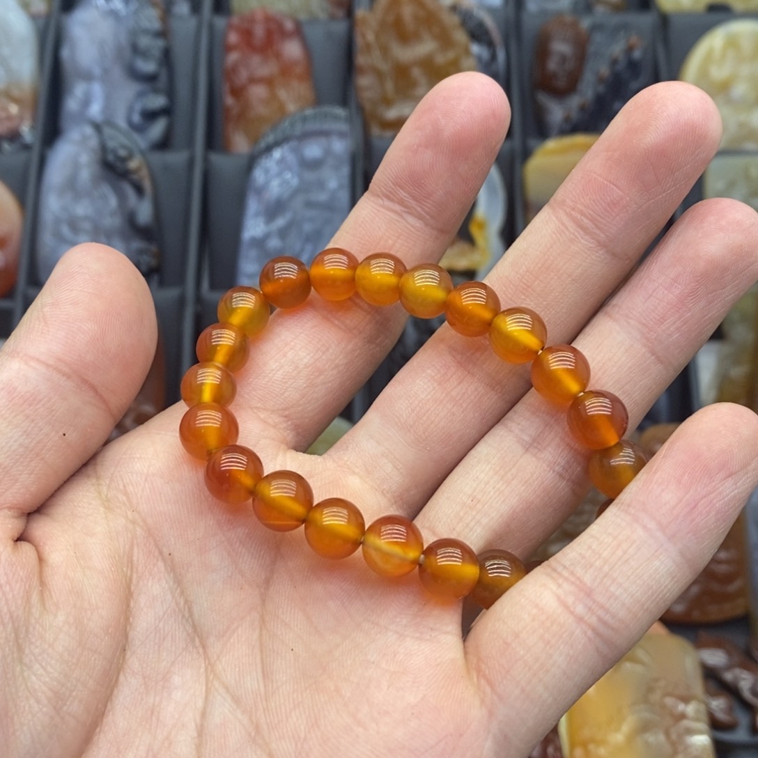 玛瑙/玉髓吊坠(赠链)未镶嵌手串