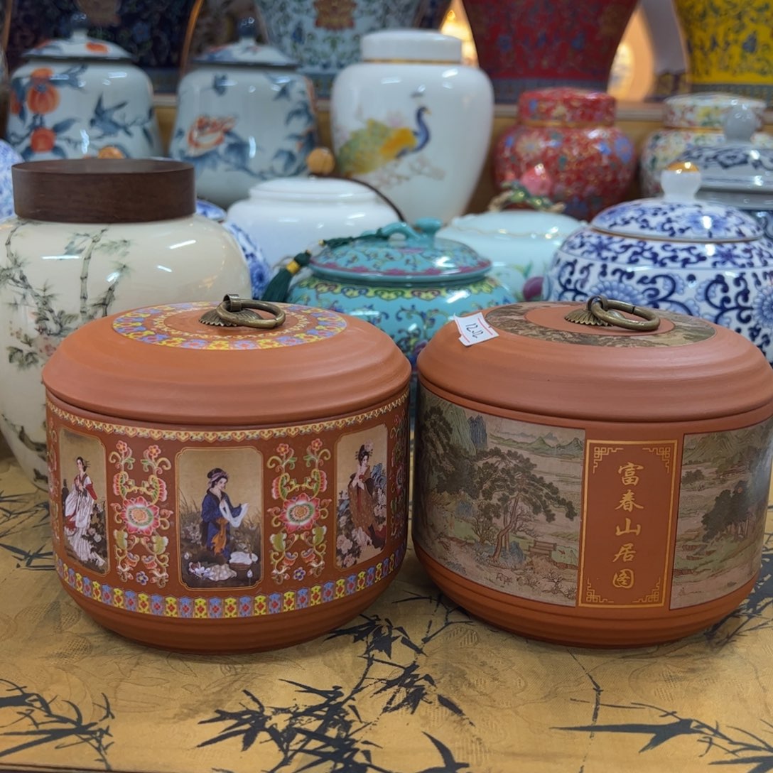 高端款家用茶叶罐