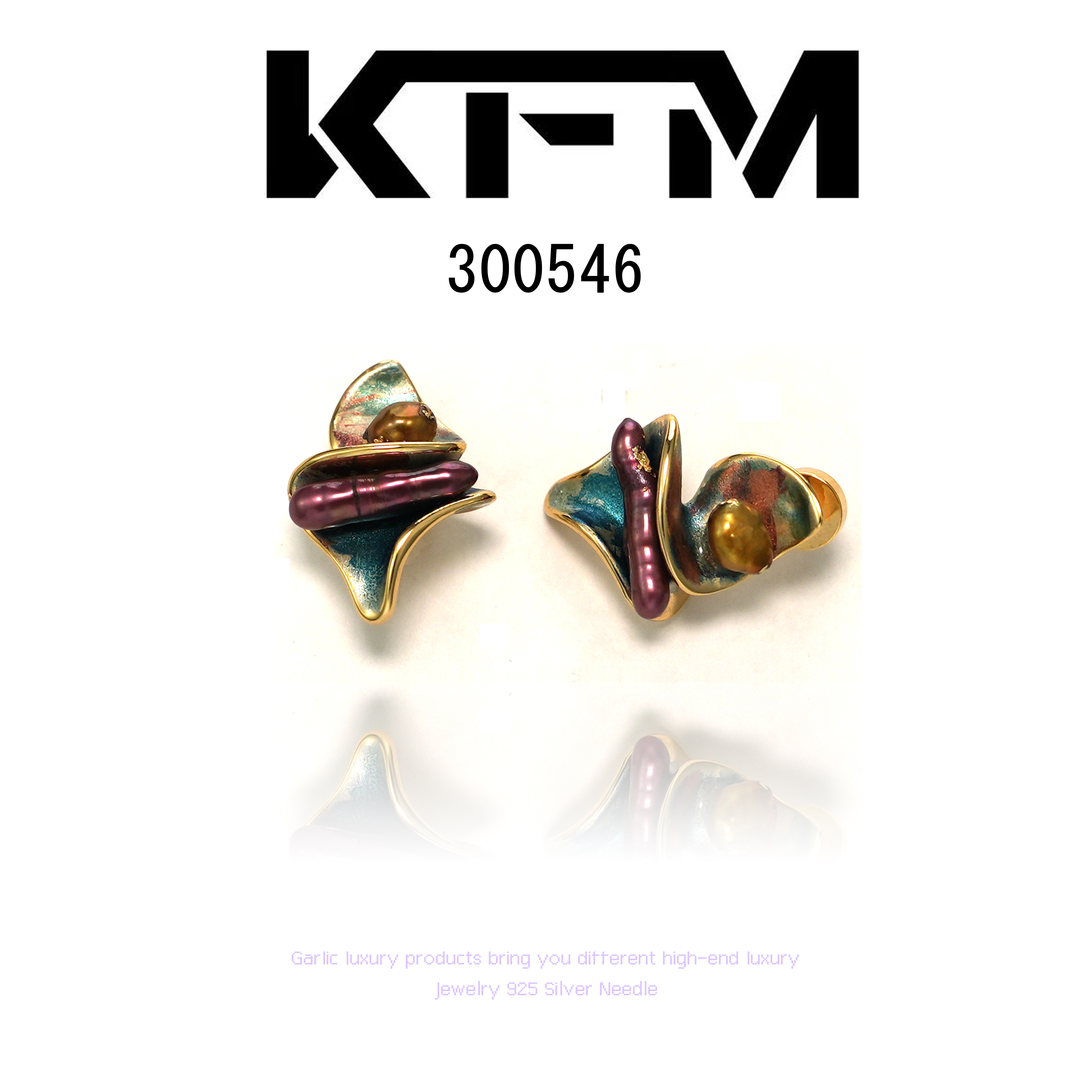 铜合金耳饰 KFM耳饰~300546