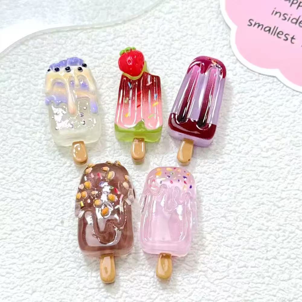 雪糕桌面微景观摆件手机壳配件diy树脂工艺品