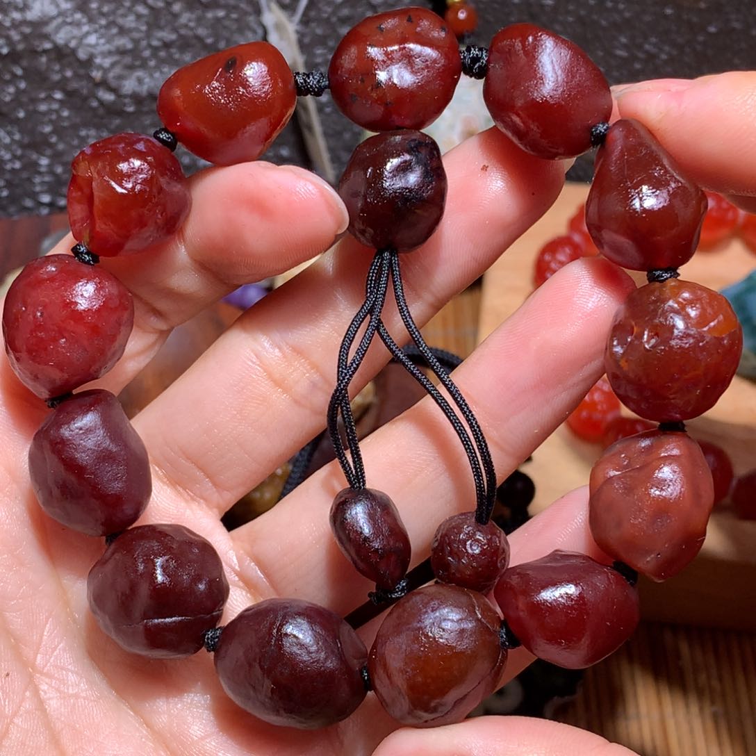 未镶嵌玛瑙/玉髓珠宝半成品