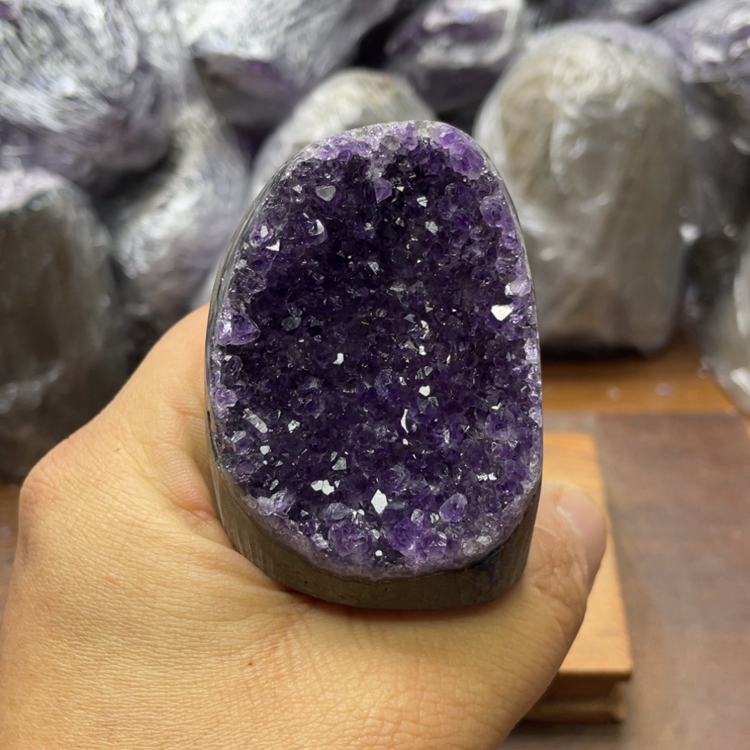 摆件紫晶未镶嵌紫晶