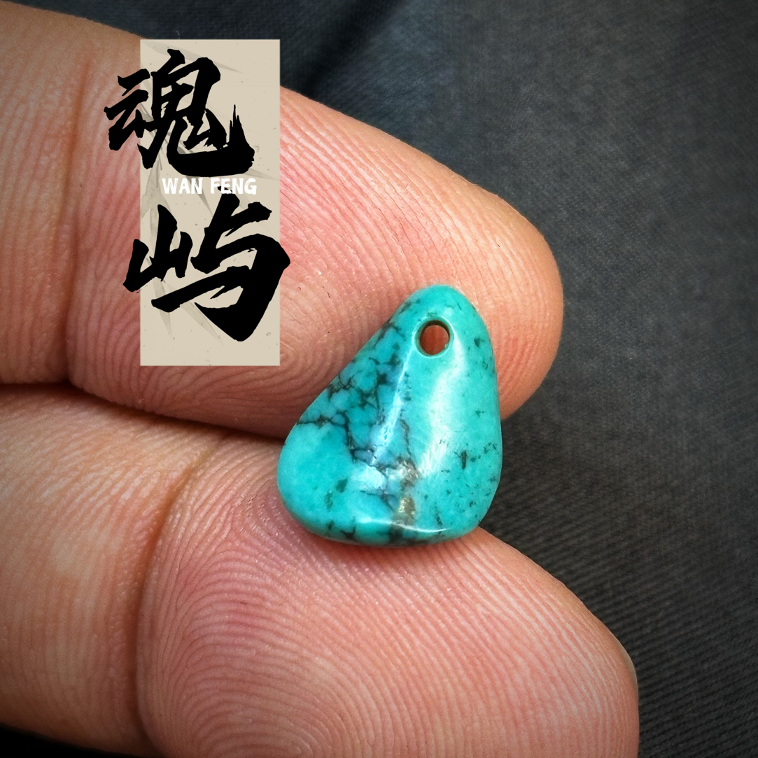 藏传文玩 趣味收藏 13.0*10.0 松松小侧挂