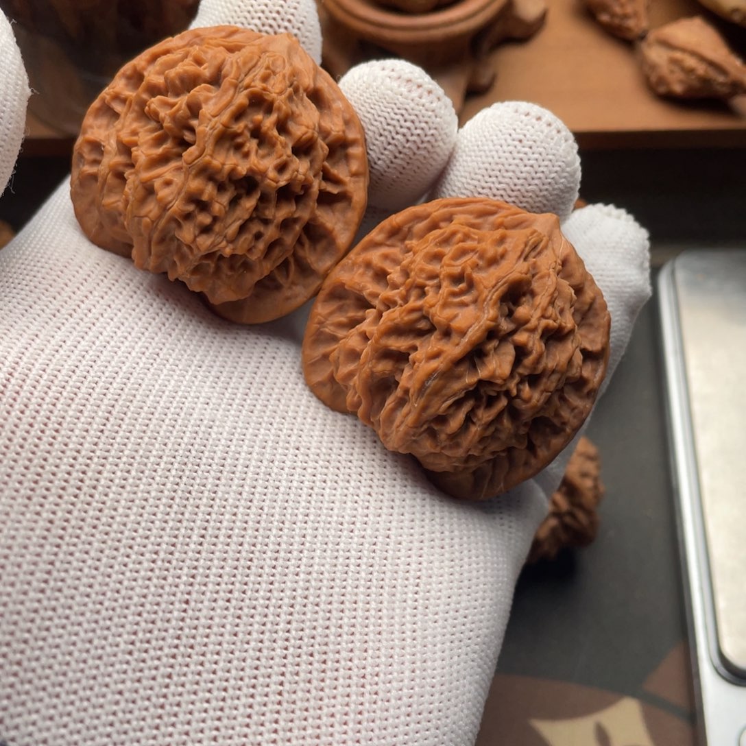 文玩核桃吊坠盘龙纹