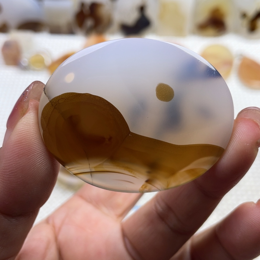 玛瑙/玉髓未镶嵌颈饰